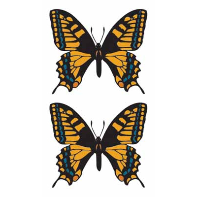 タトゥーシール 揚羽蝶