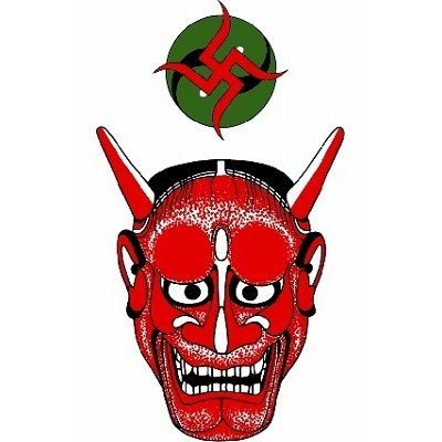 タトゥーシール 赤般若