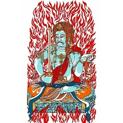 タトゥーシール 不動明王