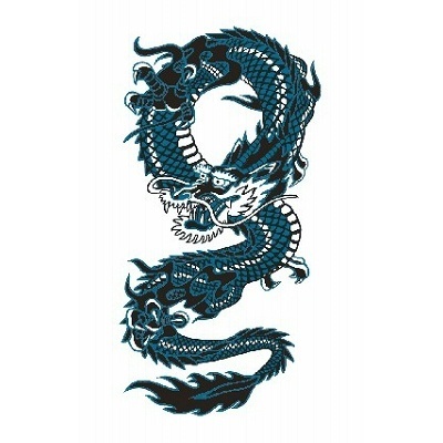 タトゥーシール 昇り龍2