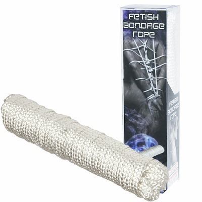 フェティッシュボンデージロープ (パールホワイト)
