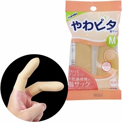 やわピタ指サック 抗菌 (M)