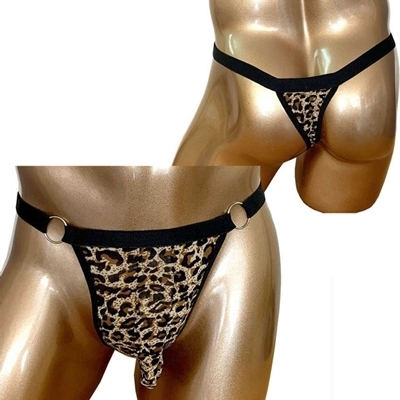 <BadDaddy>ワイルドビキニパンツ(W−015) レオパード