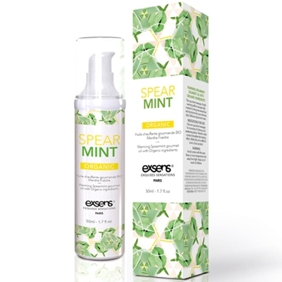 <exsens>エクスセンス オーガニックグルメマッサージオイル 50ml (スペアミント)