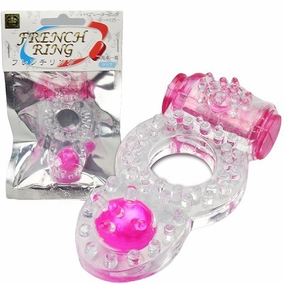 フレンチリング (ブルボール クリア)