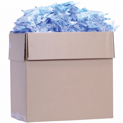 粉付き歯ブラシ500本組